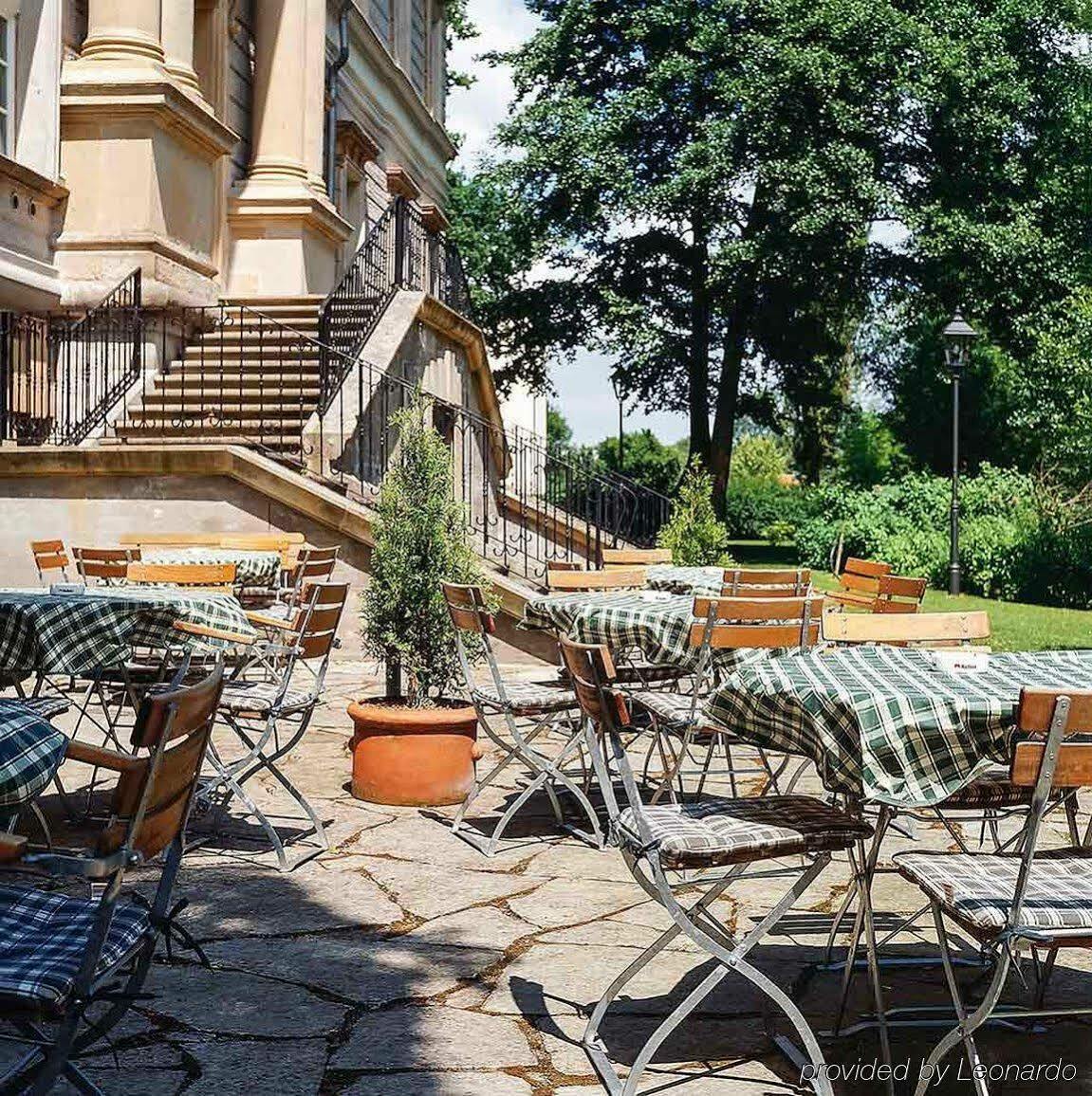 Hotel Schloss Neustadt-Glewe Étterem fotó